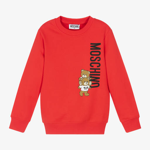 Boys moschino sweatshirt on sale