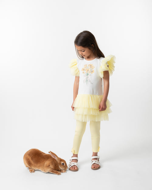 Caramelo Lemon Boquet Legging Set
