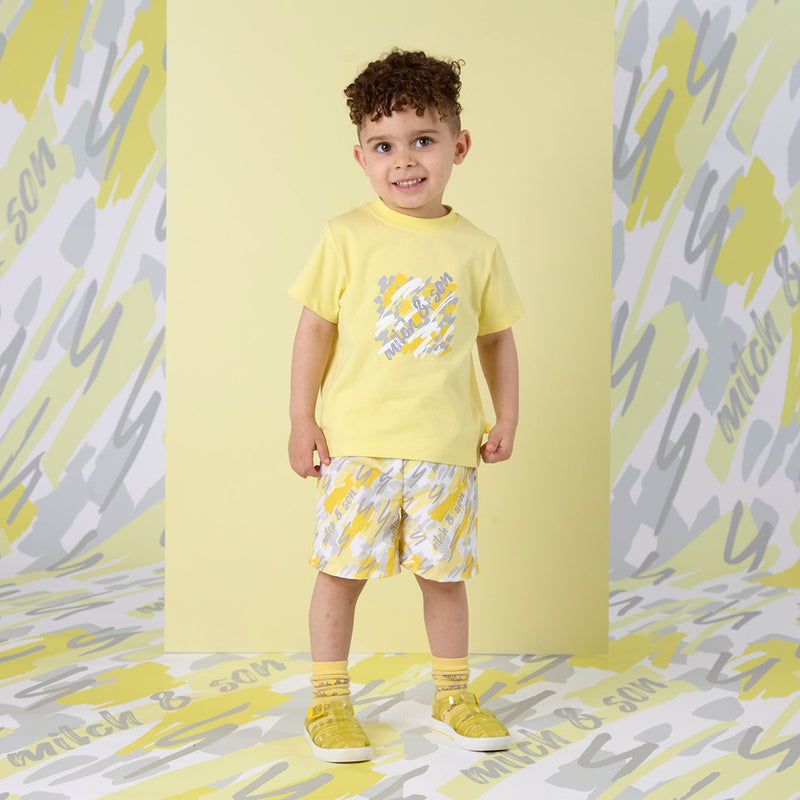 Mitch & Son Doodle Print Short Set