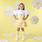 A Dee Seersucker Handbag Skirt Set