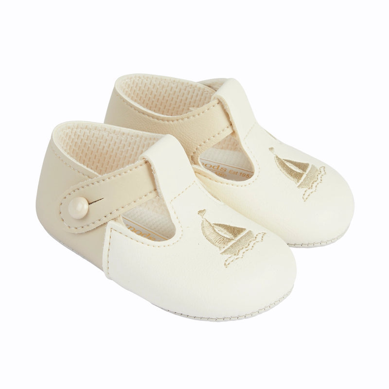 Baby T Bar Sail Pram Shoe