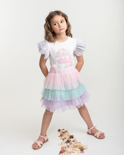 Caramelo Deep Sea Dreams Skirt Set