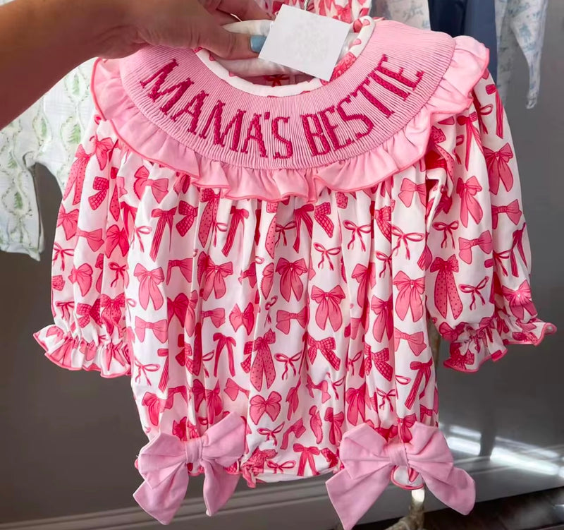 Mamas bestie romper and socks