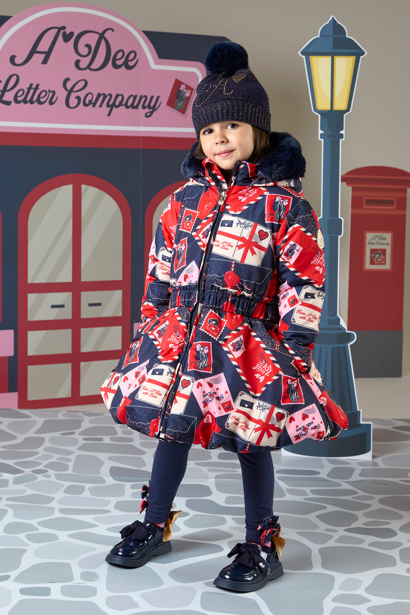 A Dee AW24 Envelope Print Coat