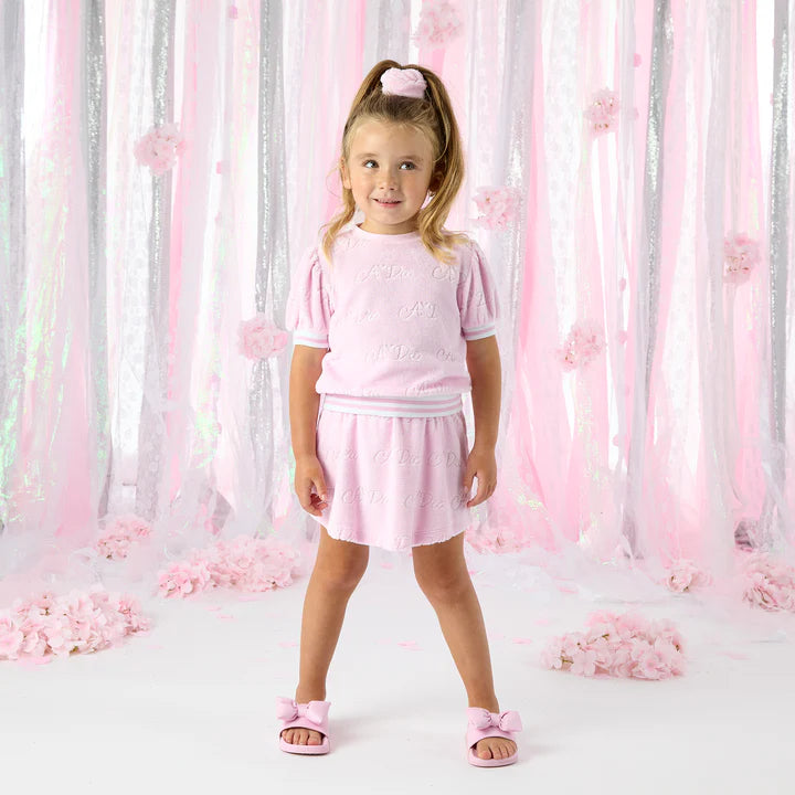A Dee Terry Skirt Set