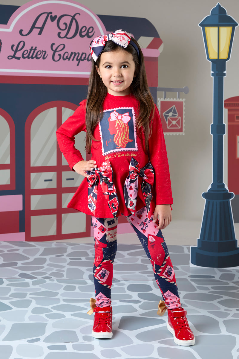 A Dee AW24 Stamp Legging Set