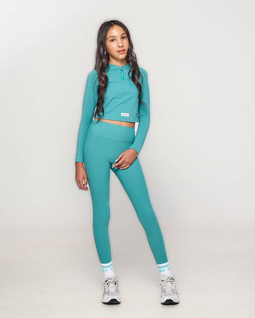 Ansandro Midnight Teal legging set 