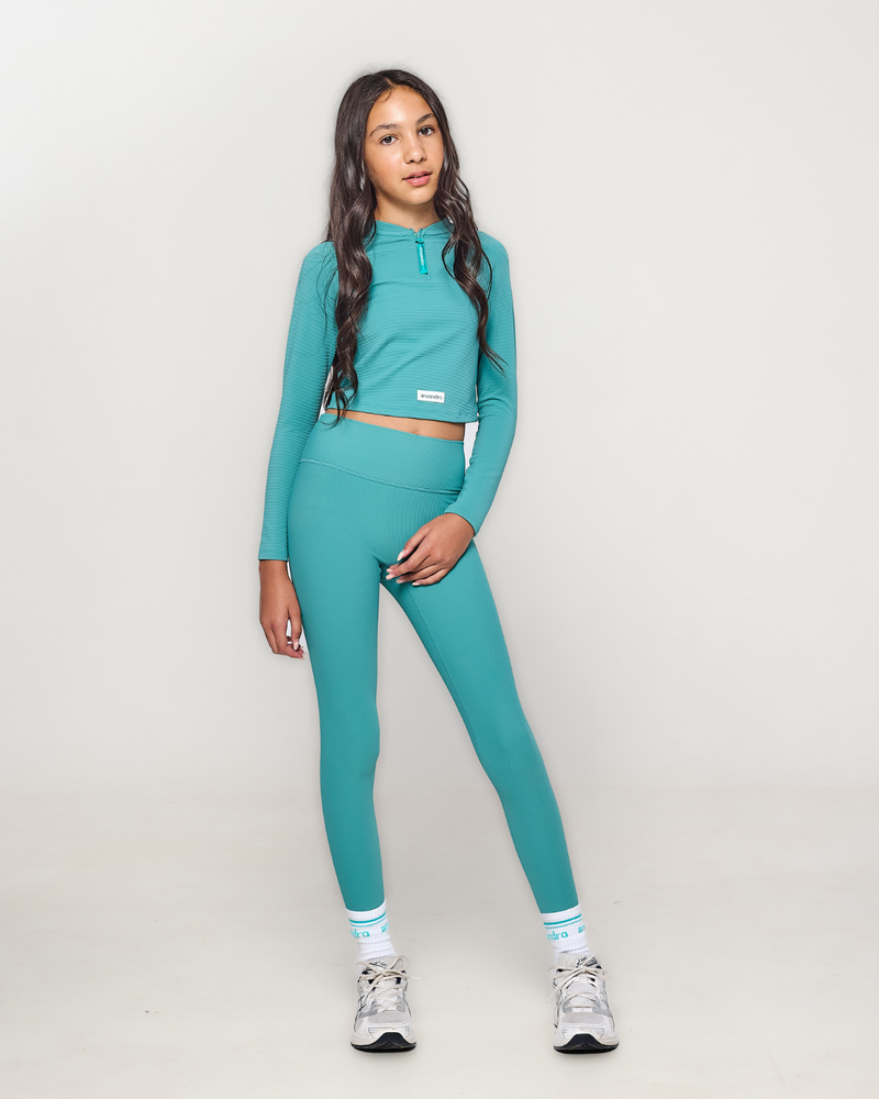 Ansandro Midnight Teal legging set 