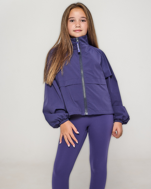 Ansandro Shadow Violet Windbreaker to match legging set 