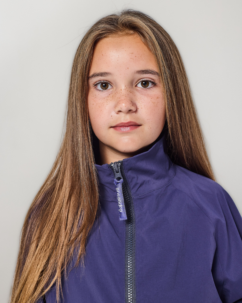 Ansandro Shadow Violet Windbreaker zip fastening lightweight jacket