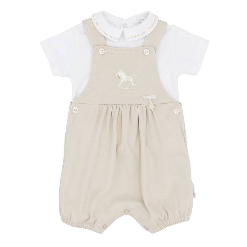 Blues Baby Rocking Horse Dungaree