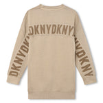 DKNY Long Sleeve Sweat Dress