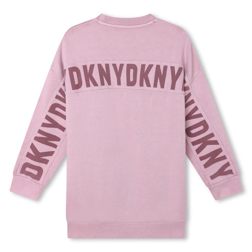 DKNY Long Sleeve Sweat Dress