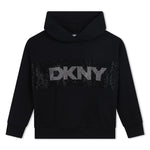 DKNY AW24 Diamonte Hooded Sweatshirt