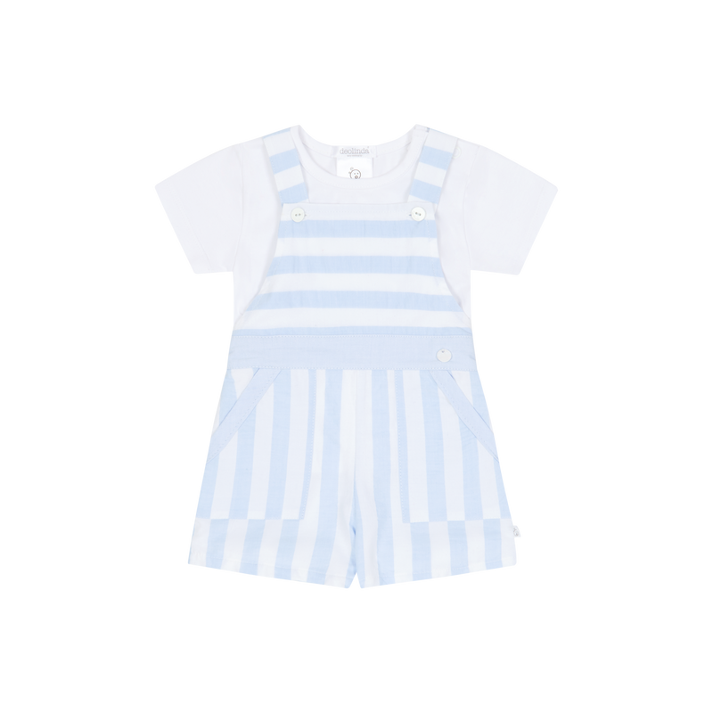 Deolinda Stripe Dungaree