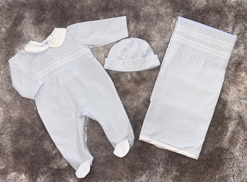Deolinda Take Me Home 3pc Set BLUE