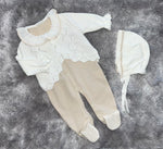Leo King Baby Grow & Cardigan