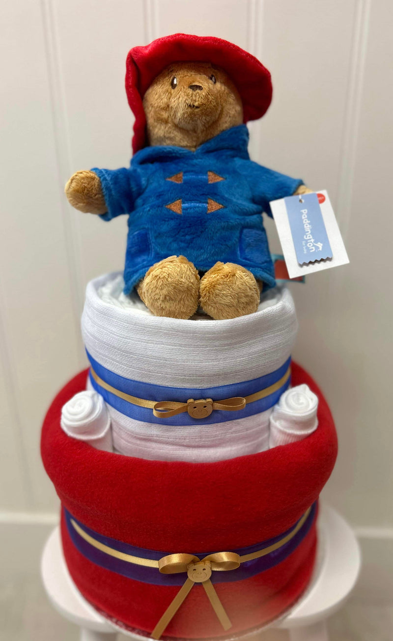 Paddington Bear Nappy Cake