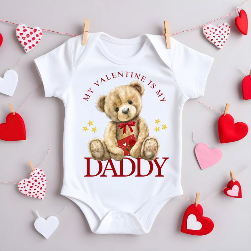 Daddys Little Valentine Vest