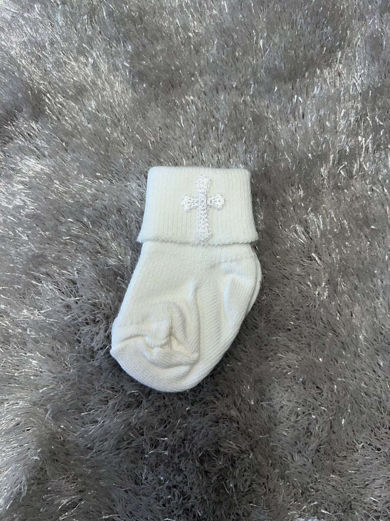 Christening Socks (White)