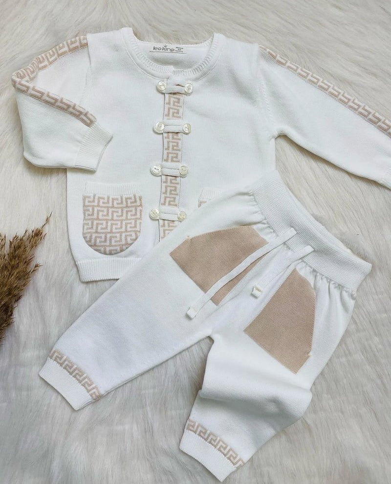 Leo King Baby Knit 2 Piece Set