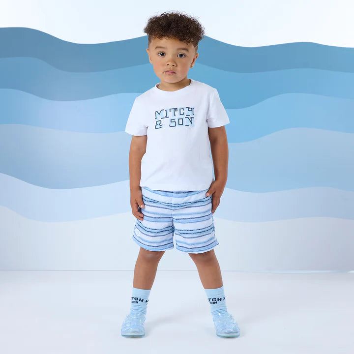 Mitch & Son Stripe Short Set