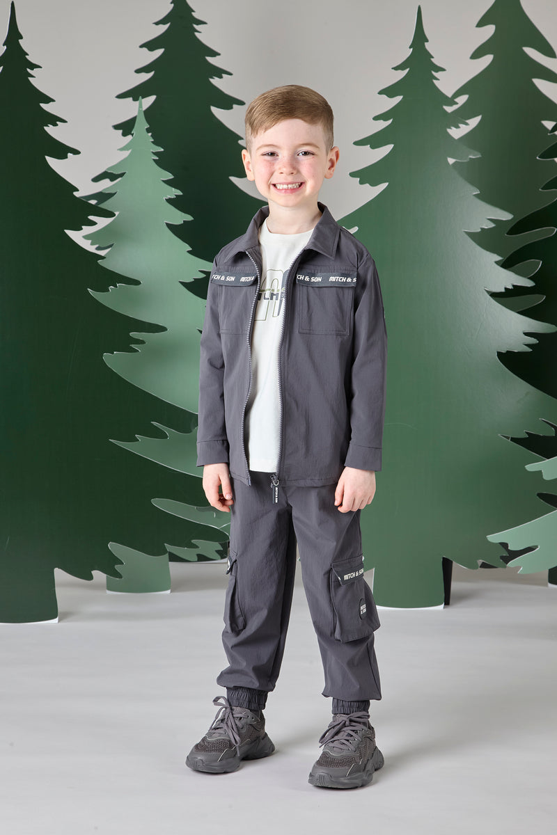 Mitch & Son AW24 Overshirt With Tape Detail