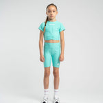 Bonini Short Sleeve Ruched T-Shirt Mint