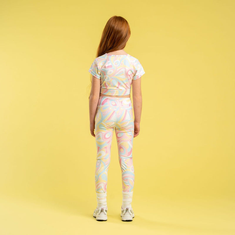Bonini Crop Sports Top Lemon