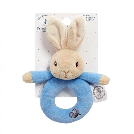 Peter and Flopsy Rabbit Ring Rattle