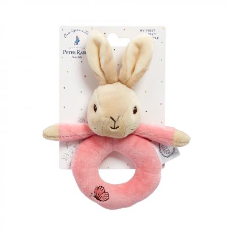 Peter and Flopsy Rabbit Ring Rattle