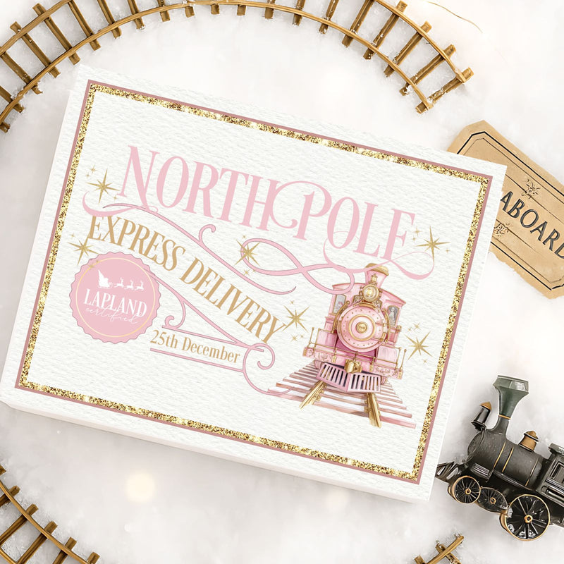 Personalised Train Christmas Box