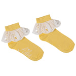 A Dee SS24 Broderie Anglaise Ankle Socks