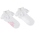 A Dee SS24 Broderie Angalise Ankle Socks