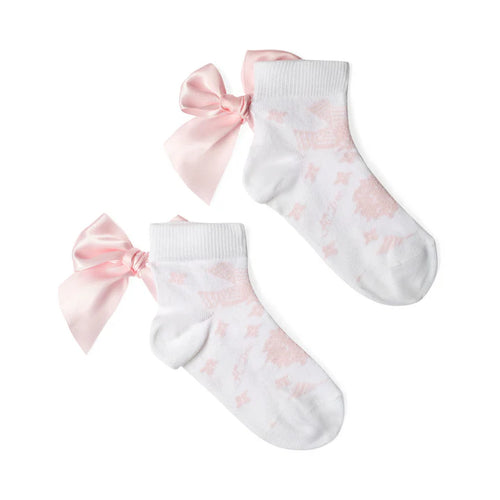 A Dee Bow Ankle Sock
