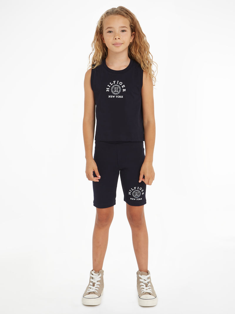 Tommy Hilfiger Girls Cycling Short Set