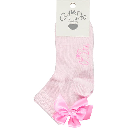 A Dee AW23 Bow Ankle Socks