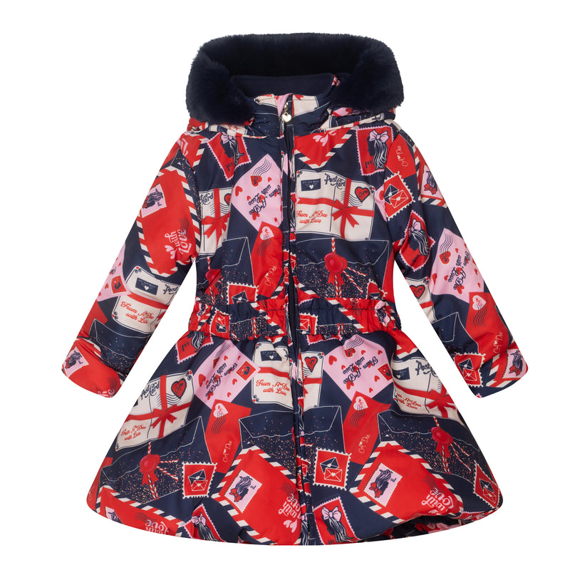 A Dee AW24 Envelope Print Coat