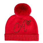 A Dee AW24 Knitted Pom Pom Hat