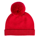 A Dee AW24 Knitted Pom Pom Hat