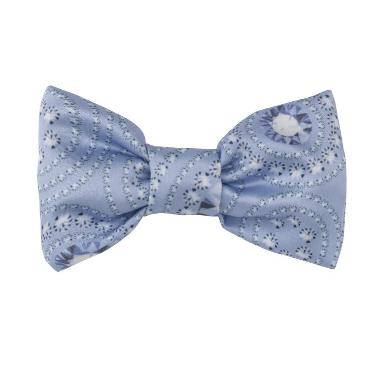 A Dee AW24 Diamond Print Bow Hair Clip