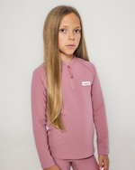 ansandro winter rose 1/4 zip 