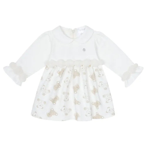 deolinda baby dress teddy print DBI25409