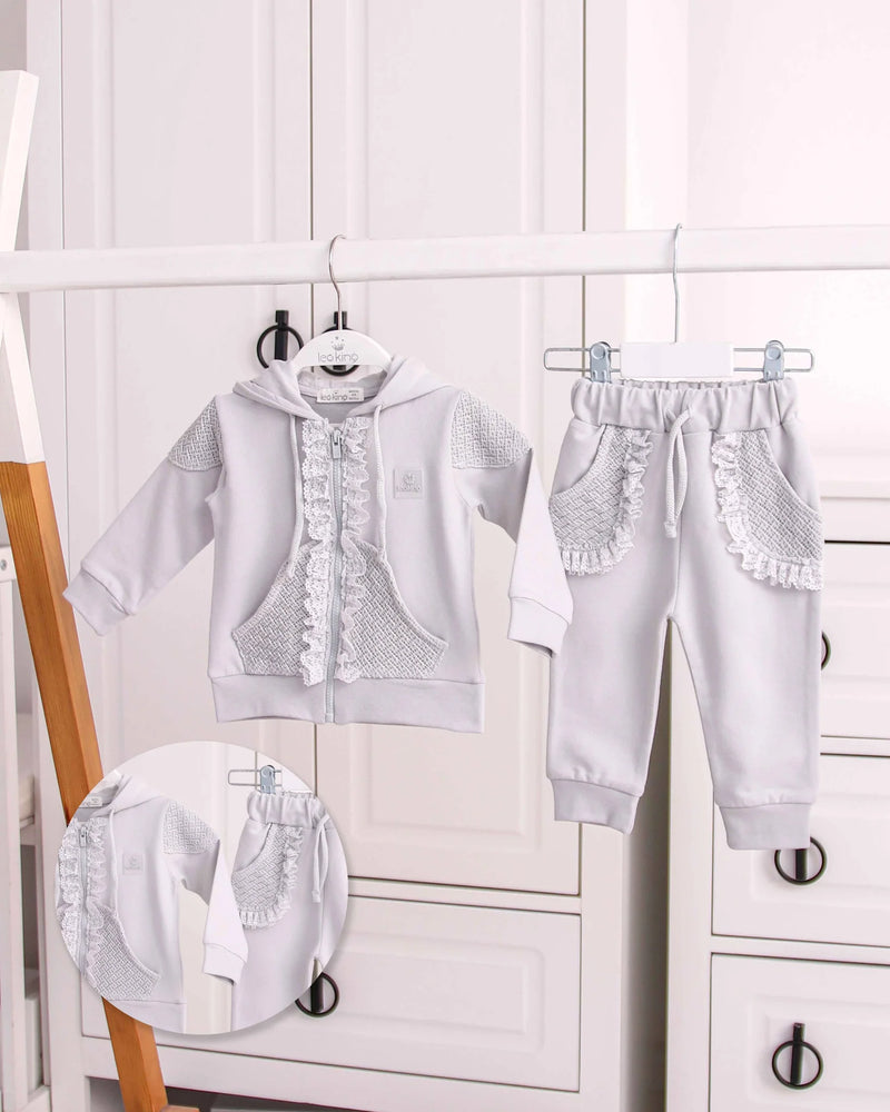 Leo King Baby Girls Tracksuit
