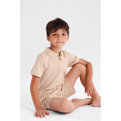 Harris Kids Hayden Polo Short Set