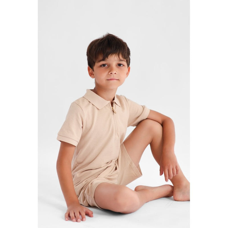 Harris Kids Hayden Polo Short Set