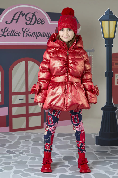 A Dee AW24 Glitter Bow Jacket