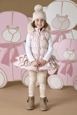 A Dee AW24 Knitted Pom Pom Teddy Hat