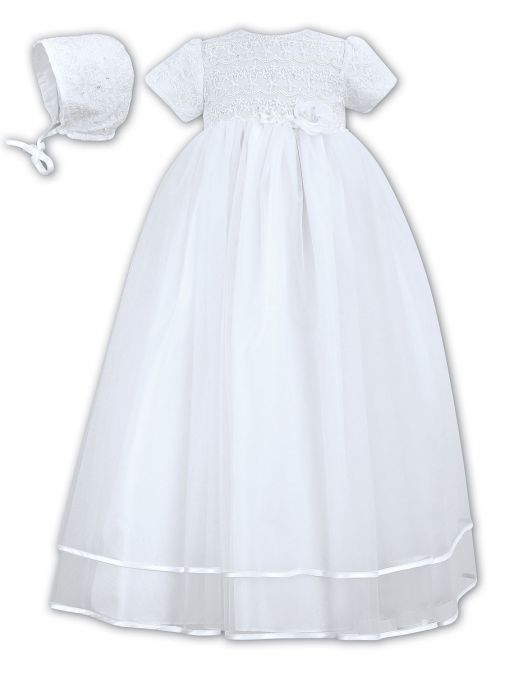 Sarah Louise Ceremonial Dress White 001087 *