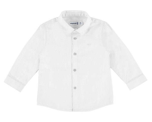 Mayoral AW22 Baby Boy Shirt White